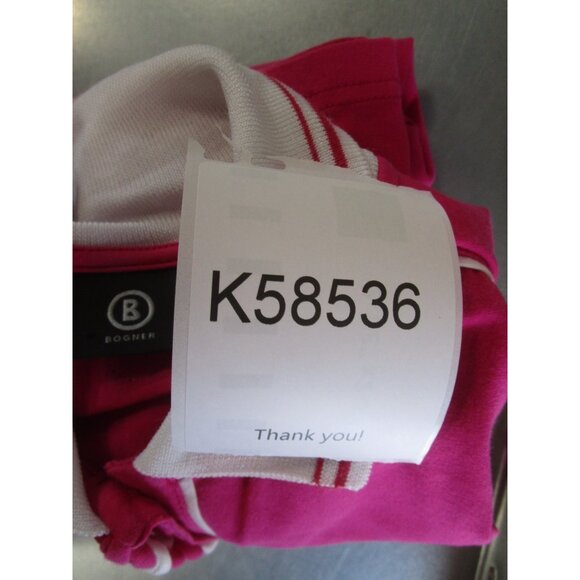 Bogner Polo Shirt Medium Golf Tennis Preppy Pullover Braided Logo * - Picture 13 of 13